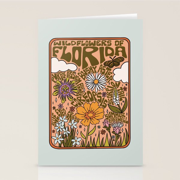 Florida Wildflowers Stationery Card Gallery Image 2