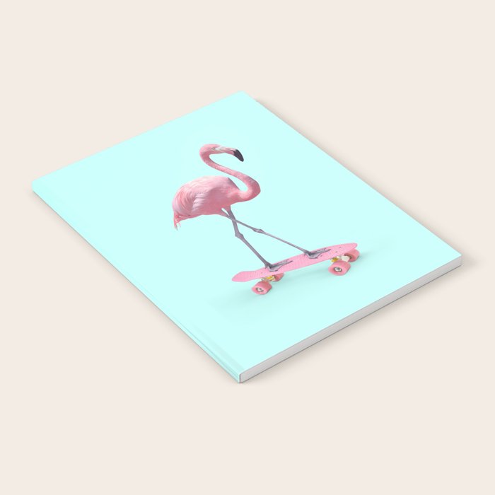 SKATE FLAMINGO Notebook Gallery Image 1
