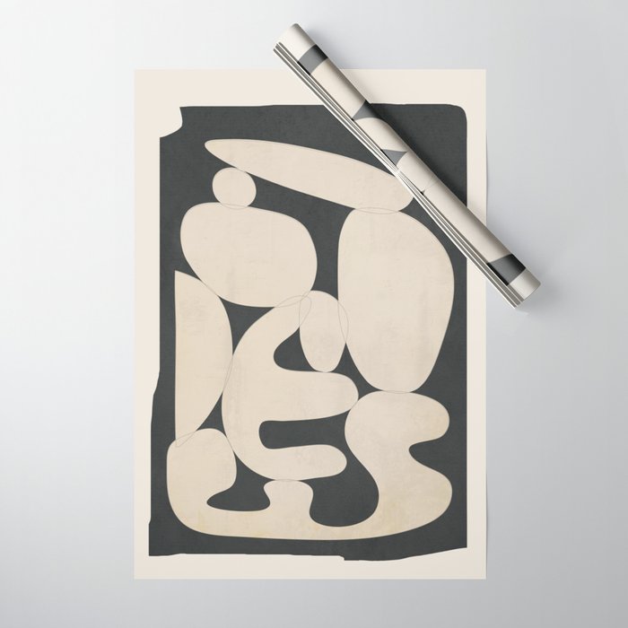 Modern Abstract Art 25 Wrapping Paper Gallery Image 1