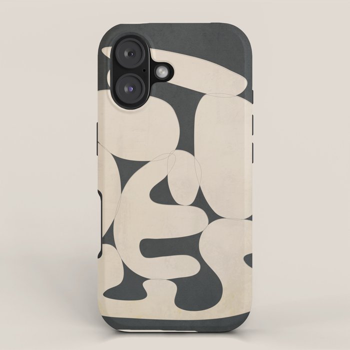 Modern Abstract Art 25 iPhone Case Gallery Image 1