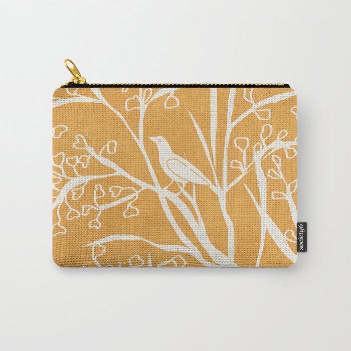Birds on Branches 03 Carry All Pouch Gallery Image 1