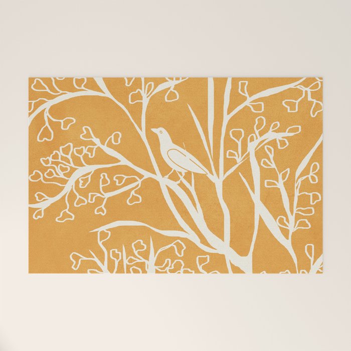 Birds on Branches 03 Welcome Mat Gallery Image 1