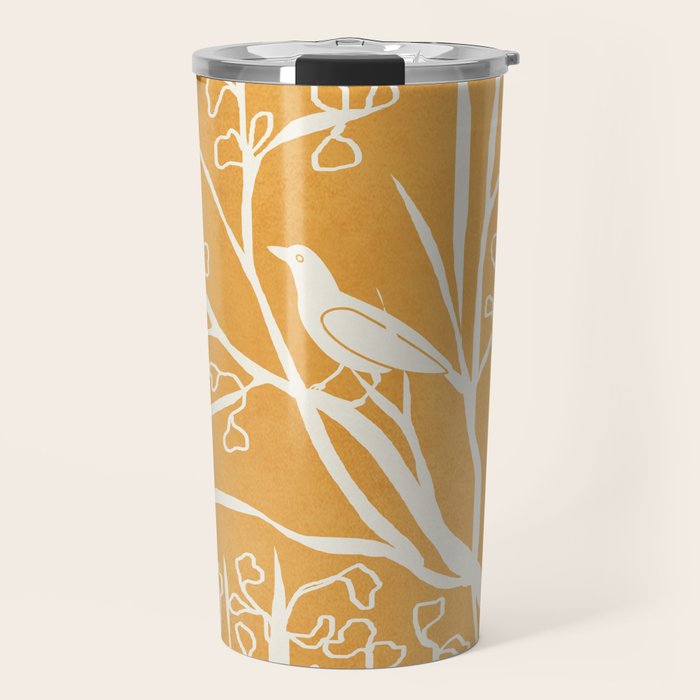 Birds on Branches 03 Travel Mug Gallery Image 1