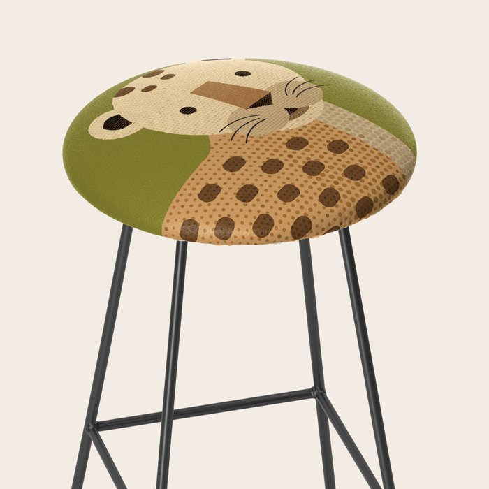Whimsy Leopard Stool Gallery Image 2