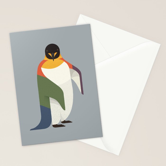 Emperor Penguin Stationery Card Gallery Image 2
