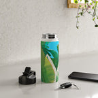 Pop Art Banana Leaf Water Bottle Gallery Image 4