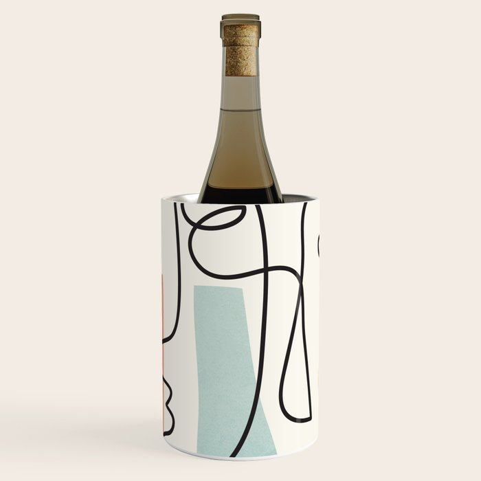 Abstract Faces 31 Wine Chiller Gallery Image 1