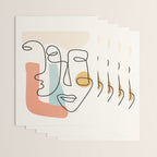 Abstract Faces 31 Wrapping Paper Gallery Image 3