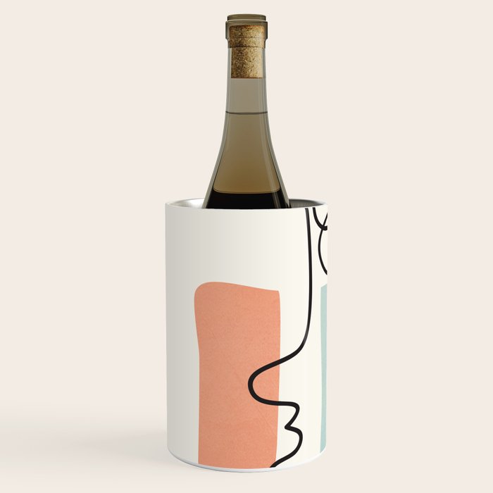 Abstract Faces 31 Wine Chiller Gallery Image 2