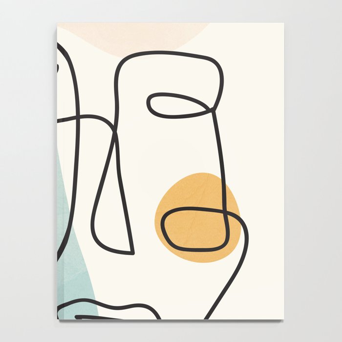 Abstract Faces 31 Notebook Gallery Image 4
