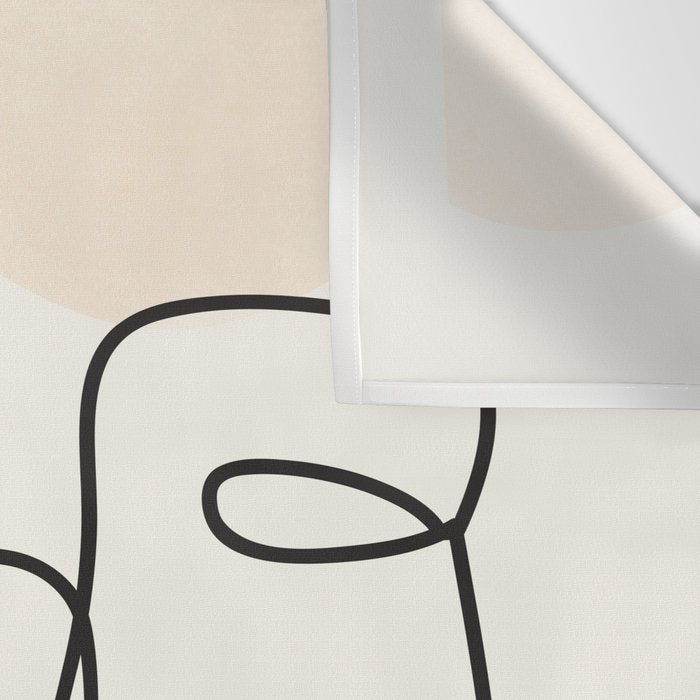 Abstract Faces 31 Wall Tapestry Gallery Image 3