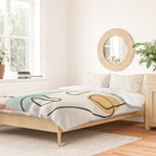 Abstract Faces 31 Duvet Cover Gallery Image 2
