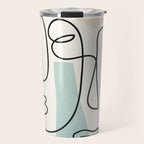 Abstract Faces 31 Travel Mug Gallery Image 1
