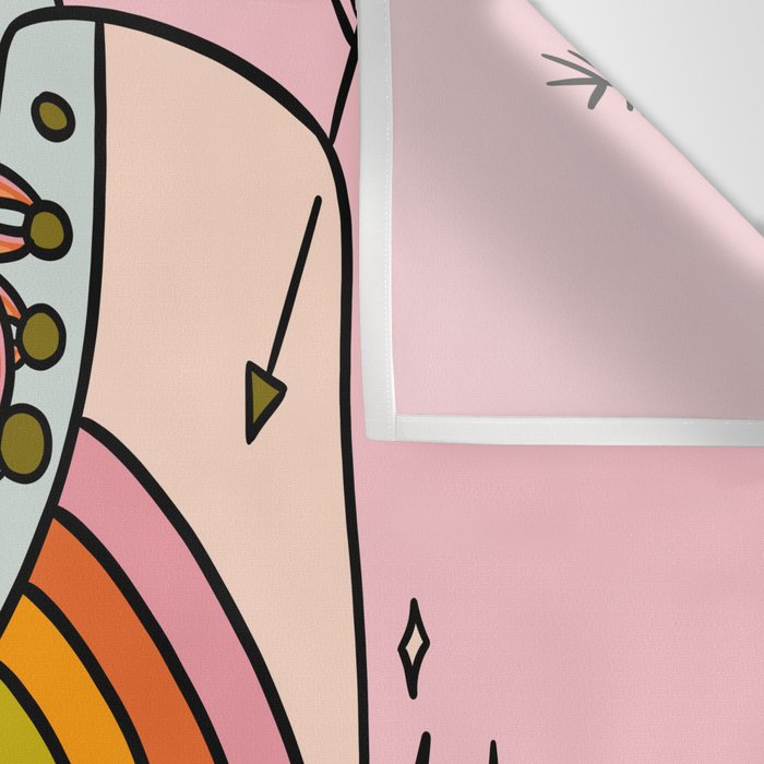 Sagittarius Roller Skate Wall Tapestry Gallery Image 3