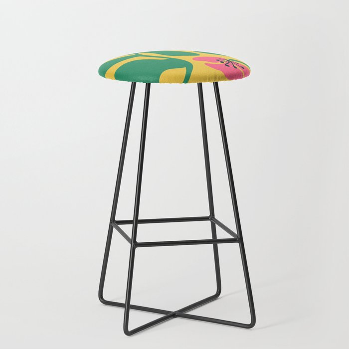 Midcentury Hibiscus 2 Stool Gallery Image 1