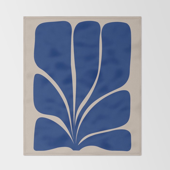 Seven Leaf Plant - 3/3 Throw Blanket Gallery Image 2