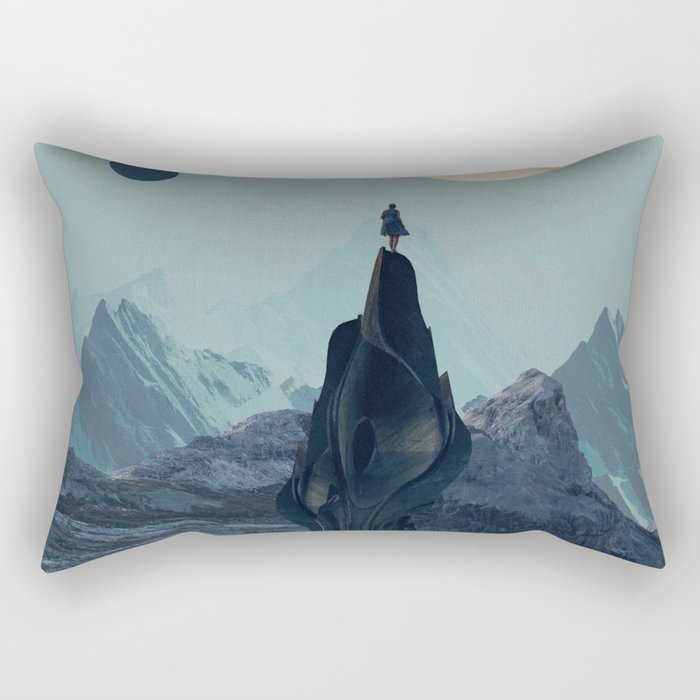 Dreaming of Your Return Rectangular Pillow Gallery Image 1