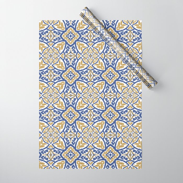 Intricate Ornamentals tiles NS Wrapping Paper Gallery Image 1
