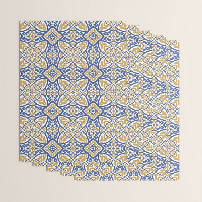 Intricate Ornamentals tiles NS Wrapping Paper Gallery Image 3