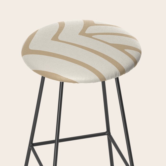 Abstract Stripes LXXXIV Stool Gallery Image 2