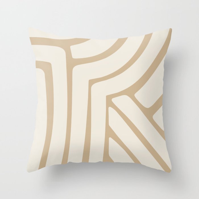 Abstract Stripes LXXXIV Throw Pillow Gallery Image 6