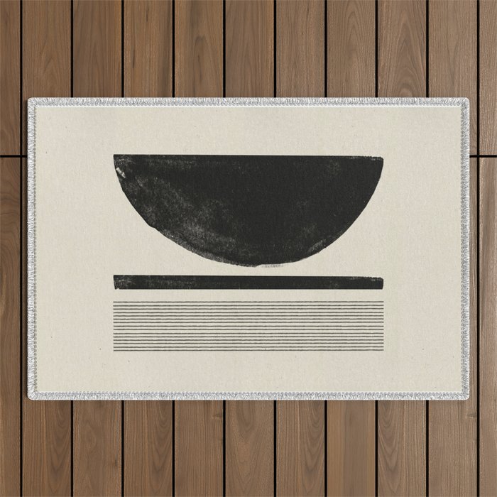 Japandi Object Nr3 Outdoor Rug Gallery Image 1