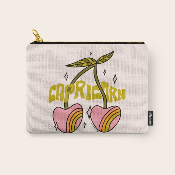 Capricorn Cherry Carry All Pouch Gallery Image 1