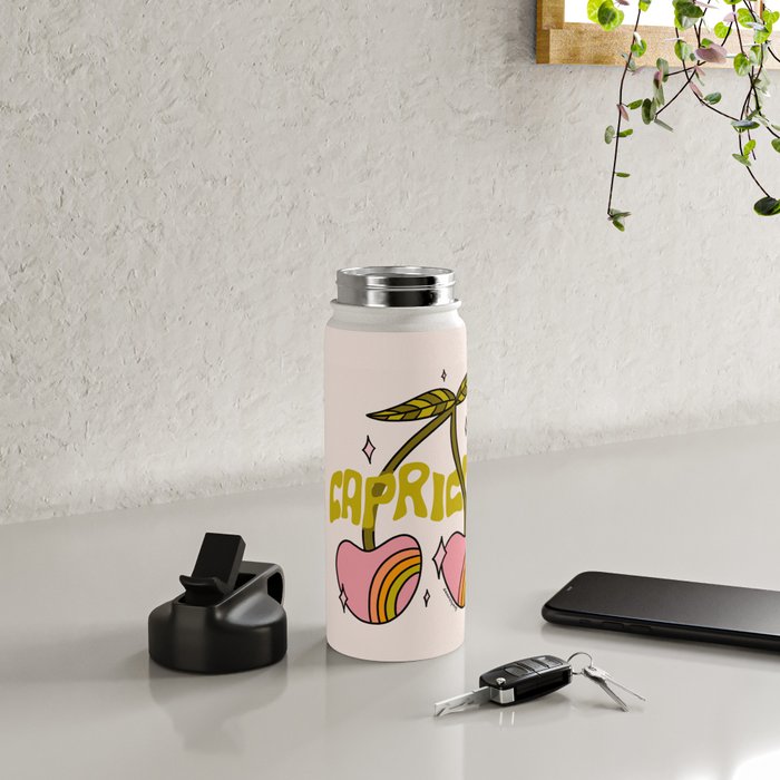 Capricorn Cherry Water Bottle Gallery Image 4