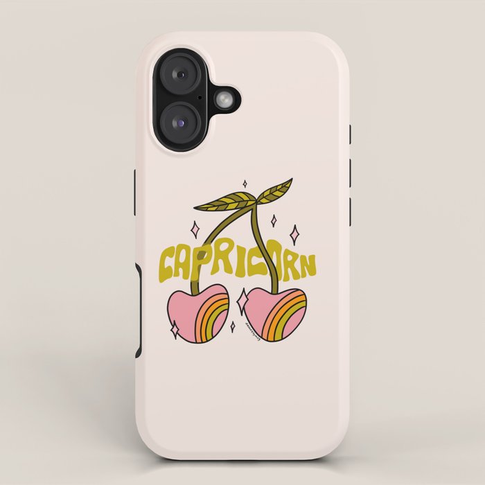 Capricorn Cherry iPhone Case Gallery Image 1