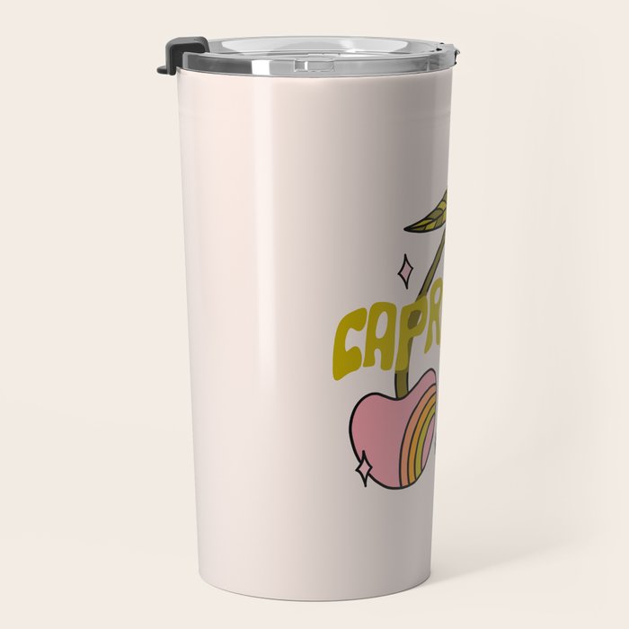 Capricorn Cherry Travel Mug Gallery Image 3