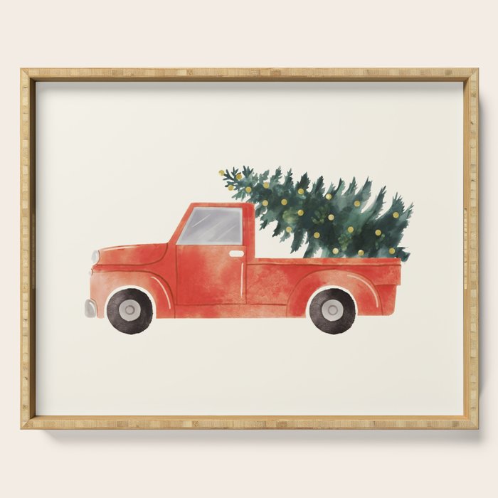 Back Home for Christmas Serving Tray Gallery Image 1