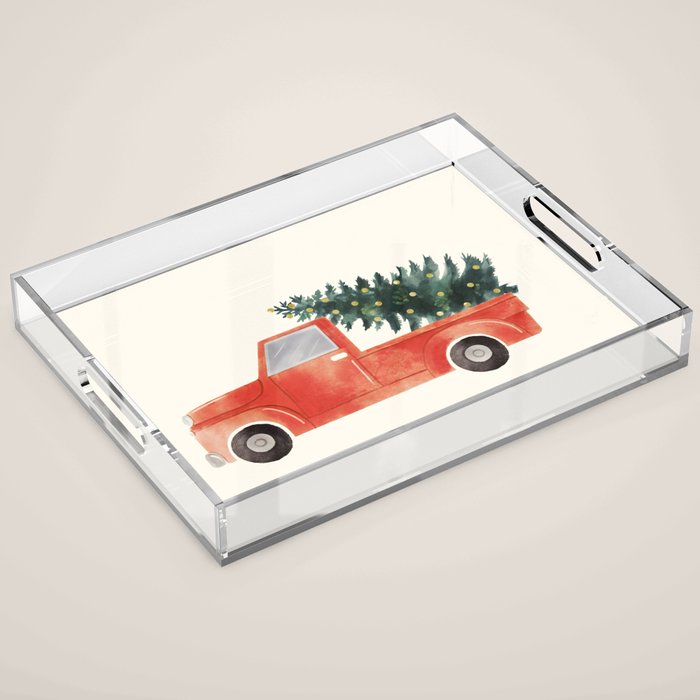 Back Home for Christmas Acrylic Tray Gallery Image 1