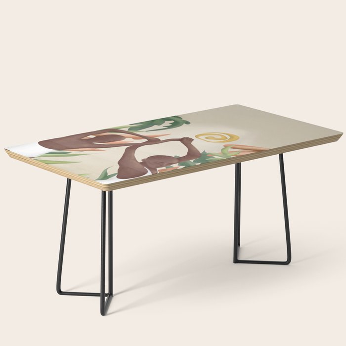 Figural Tropica Coffee Table Gallery Image 1