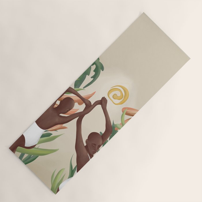 Figural Tropica Yoga Mat Gallery Image 1