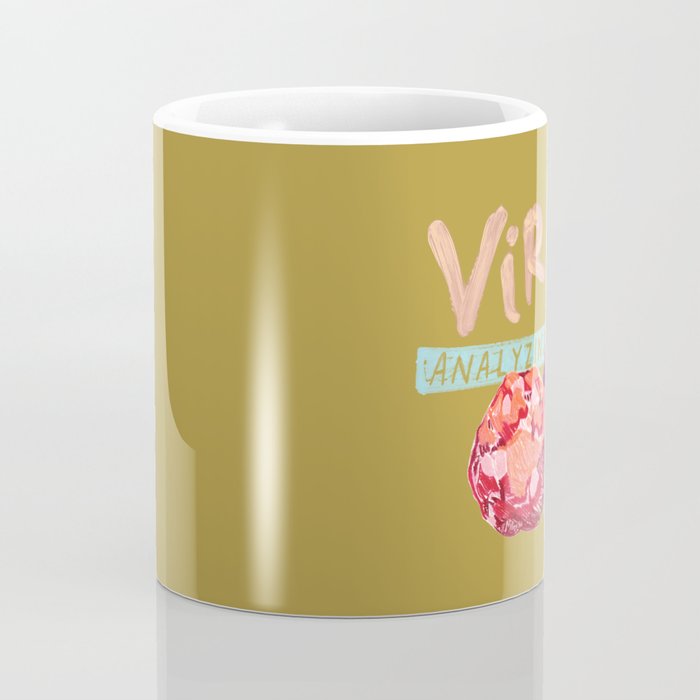 Virgo Perfection in Mustard Yellow | Zodiac Series Coffee Mug Gallery Image 4