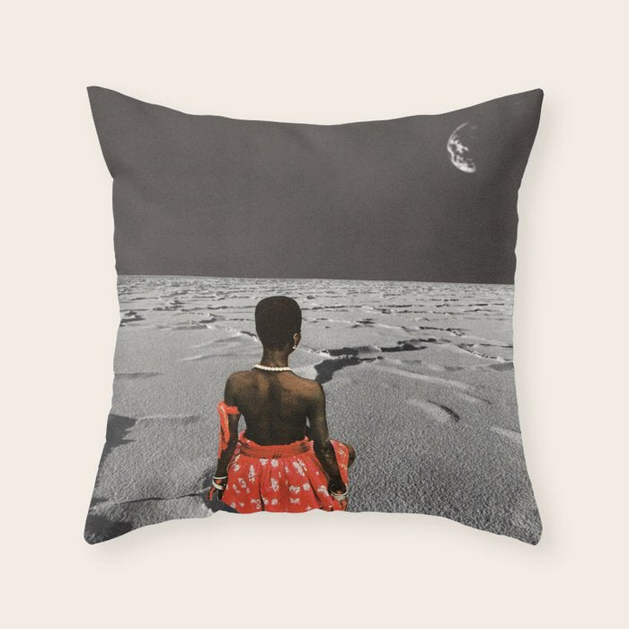 Somewhere Far Away Throw Pillow Gallery Image 6