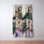 Dreaming in Floral Silence Window Curtain Gallery Image 3