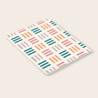 Modern Geometric Color Block Pattern Notebook Gallery Image 2
