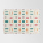 Modern Geometric Color Block Pattern Rug Gallery Image 2