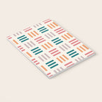 Modern Geometric Color Block Pattern Notebook Gallery Image 3