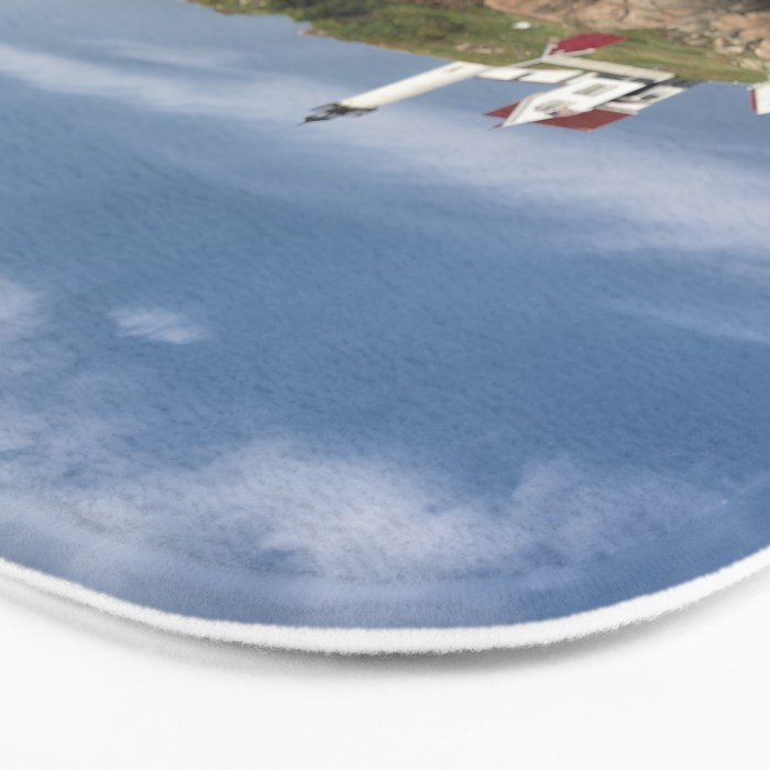 Nubble Lighthouse in Summer Bath Mat Gallery Image 3