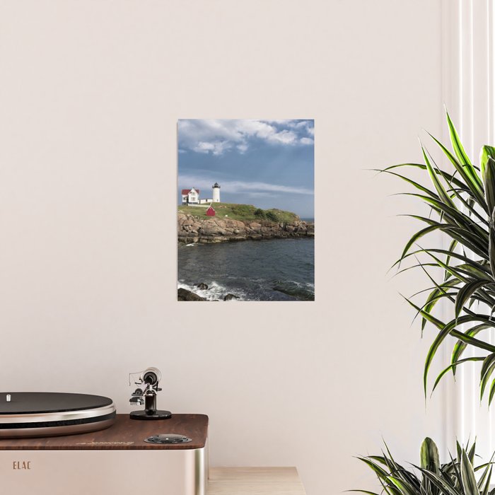 Nubble Lighthouse in Summer Poster Gallery Image 2