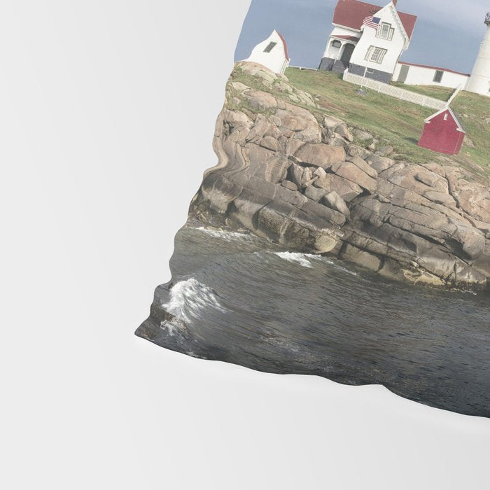 Nubble Lighthouse in Summer Pillow Sham Gallery Image 4