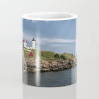 Nubble Lighthouse in Summer Coffee Mug Gallery Image 4