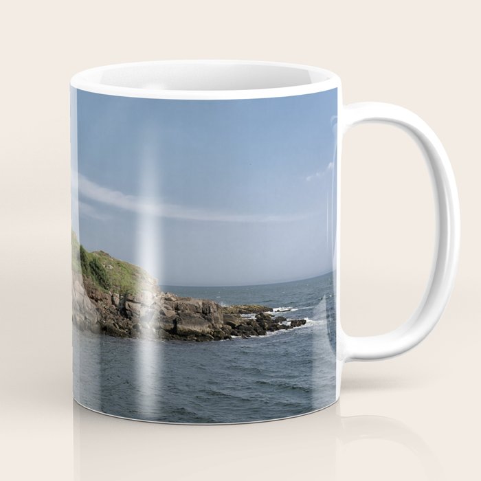 Nubble Lighthouse in Summer Coffee Mug Gallery Image 1