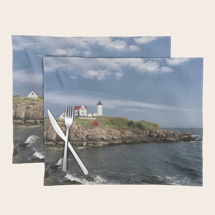 Nubble Lighthouse in Summer Placemat Gallery Image 1