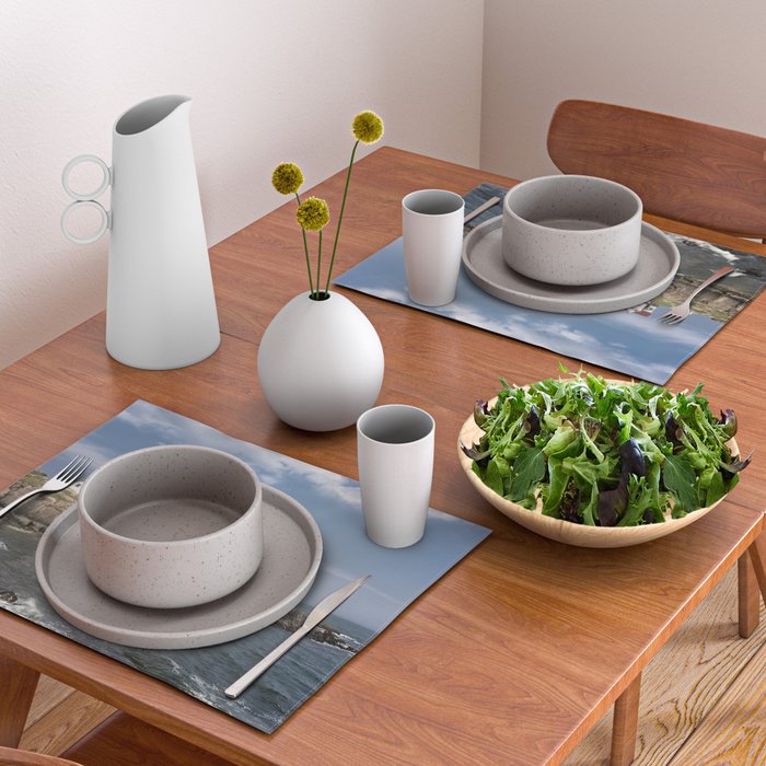 Nubble Lighthouse in Summer Placemat Gallery Image 2