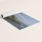 Nubble Lighthouse in Summer Yoga Mat Gallery Image 2