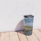 Nubble Lighthouse in Summer Travel Mug Gallery Image 4
