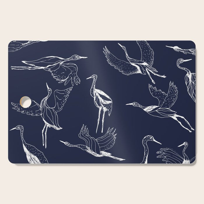 Cranes Cutting Board Gallery Image 1